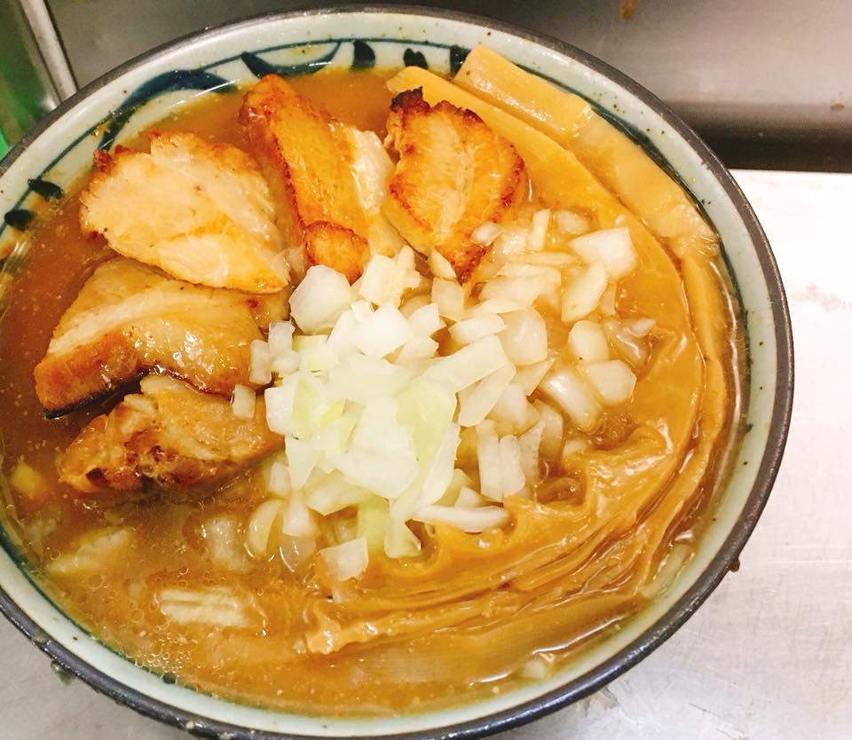 なおじ吉田店　海老味噌つけ麺、ご好評いただいています